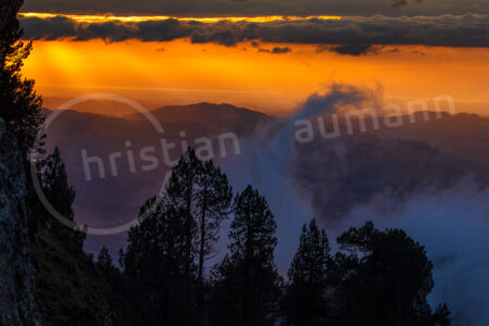 Abendstimmung im Berner Oberland