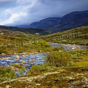 Flußlauf in Norwegen