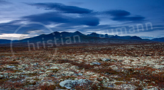 Gebirge im Rondane Nationalpark