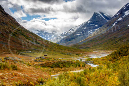 Landschaft in Norwegen Landschaft in Norwegen