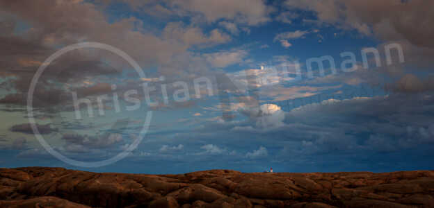 Leuchtturm mit Mond Leuchtturm mit Mond