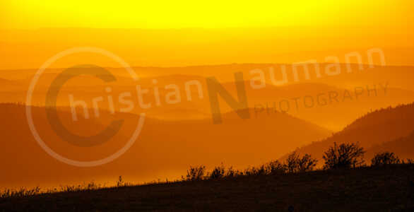 Sonnenuntergang in den Vogesen Sonnenuntergang in den Vogesen