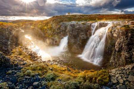 Storulfossen im Rondane Nationalpark